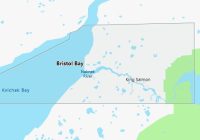 Map of Bristol Bay Borough Alaska
