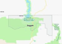 Map of Daggett County Utah