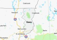 Map of Essex County Vermont