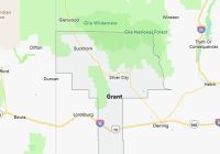 Map of Grant County New Mexico