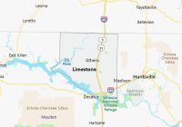 Map of Limestone County Alabama