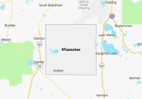 Map of Missaukee County Michigan