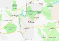 Map of Mohave County Arizona
