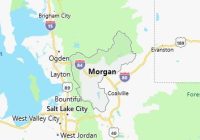 Map of Morgan County Utah