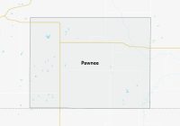 Map of Pawnee County Nebraska