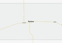 Map of Perkins County Nebraska