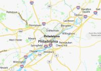 Map of Philadelphia County Pennsylvania