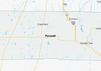 Map of Poinsett County Arkansas