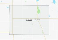 Map of Pulaski County Indiana