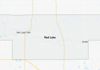 Map of Red Lake County Minnesota