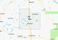 Map of Rice County Minnesota