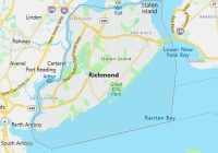 Map of Richmond County New York