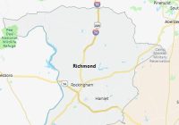 Map of Richmond County North Carolina