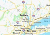 Map of Rockland County New York