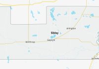 Map of Sibley County Minnesota