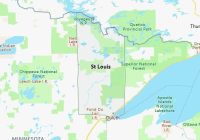 Map of St. Louis County Minnesota