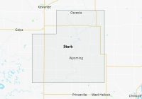 Map of Stark County Illinois
