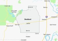 Map of Stoddard County Missouri