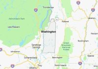 Map of Washington County New York