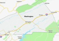 Map of Washington County Virginia