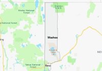 Map of Washoe County Nevada