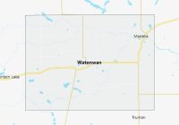 Map of Watonwan County Minnesota