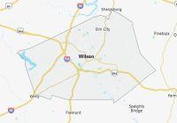 Map of Wilson County North Carolina